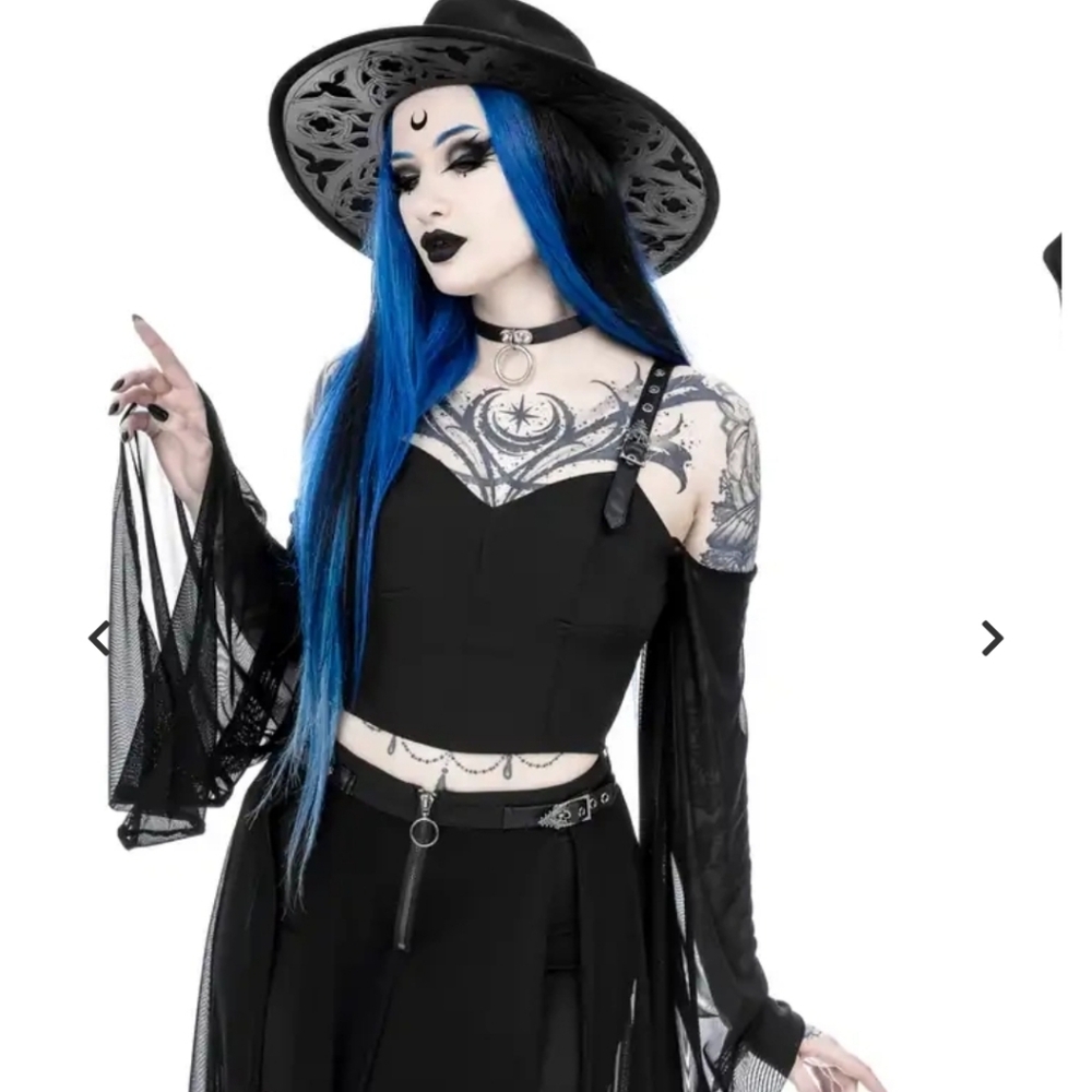 Restyle Midnight Veil Top